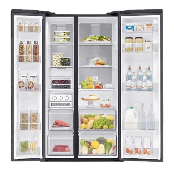 Սառնարան երկու դուռ Hisense RS87W41WD-INOX