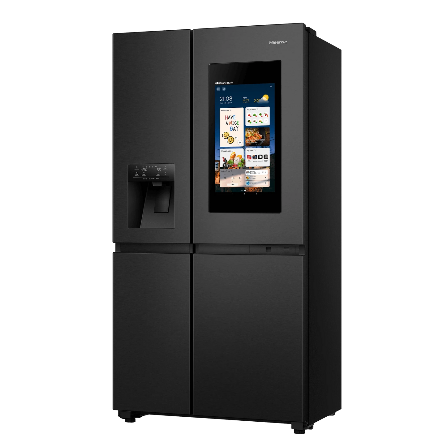 Սառնարան երկու դուռ Hisense RS9P628GPFE