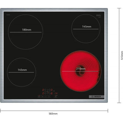 Ներկառուցվող սալօջախ BOSCH PKE645BB2E