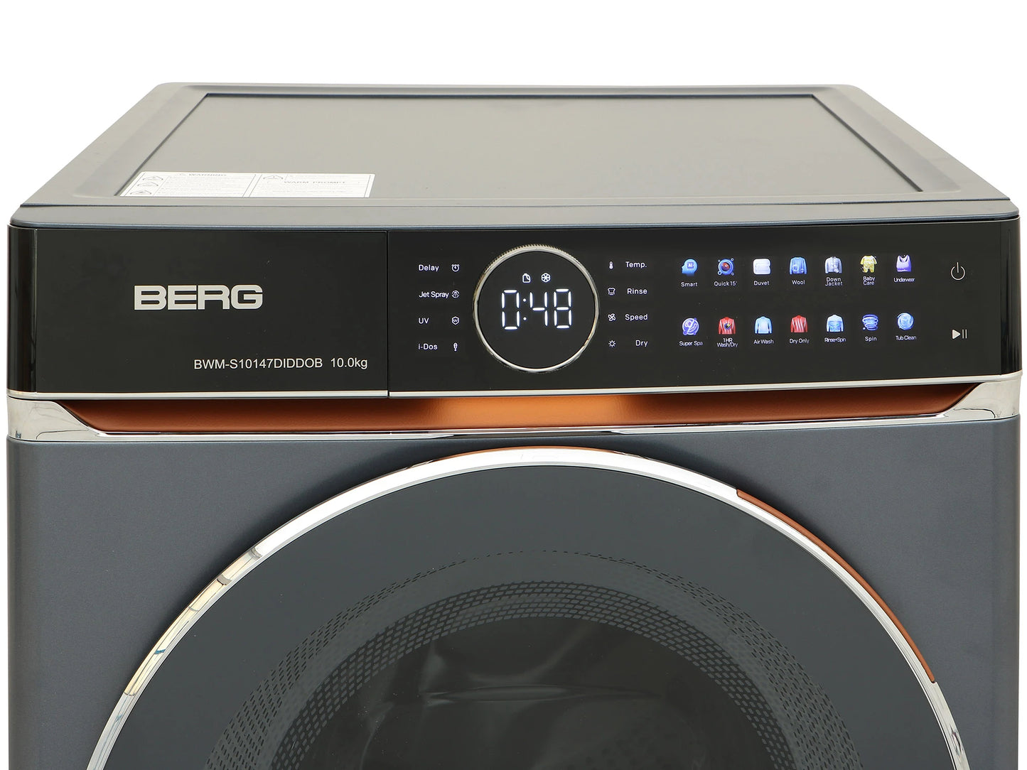 Լվացքի մեքենա BERG BWM-S10147DIDDOB