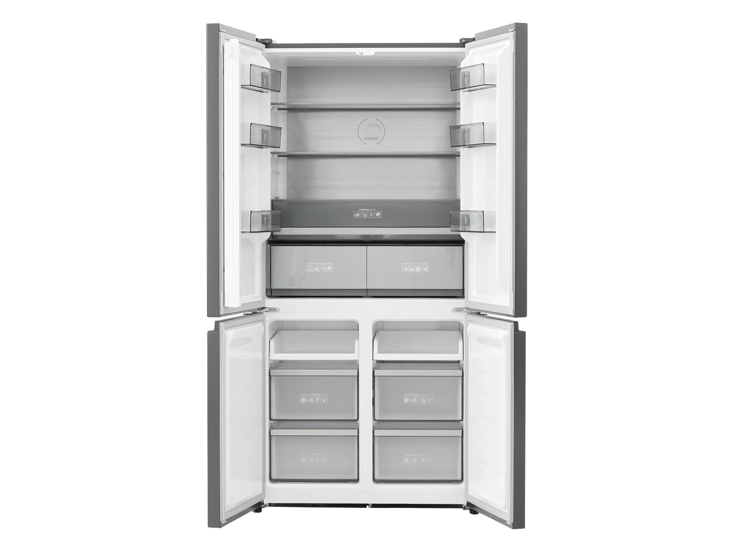 Սառնարան չորս դուռ BERG BR-N505BBGI