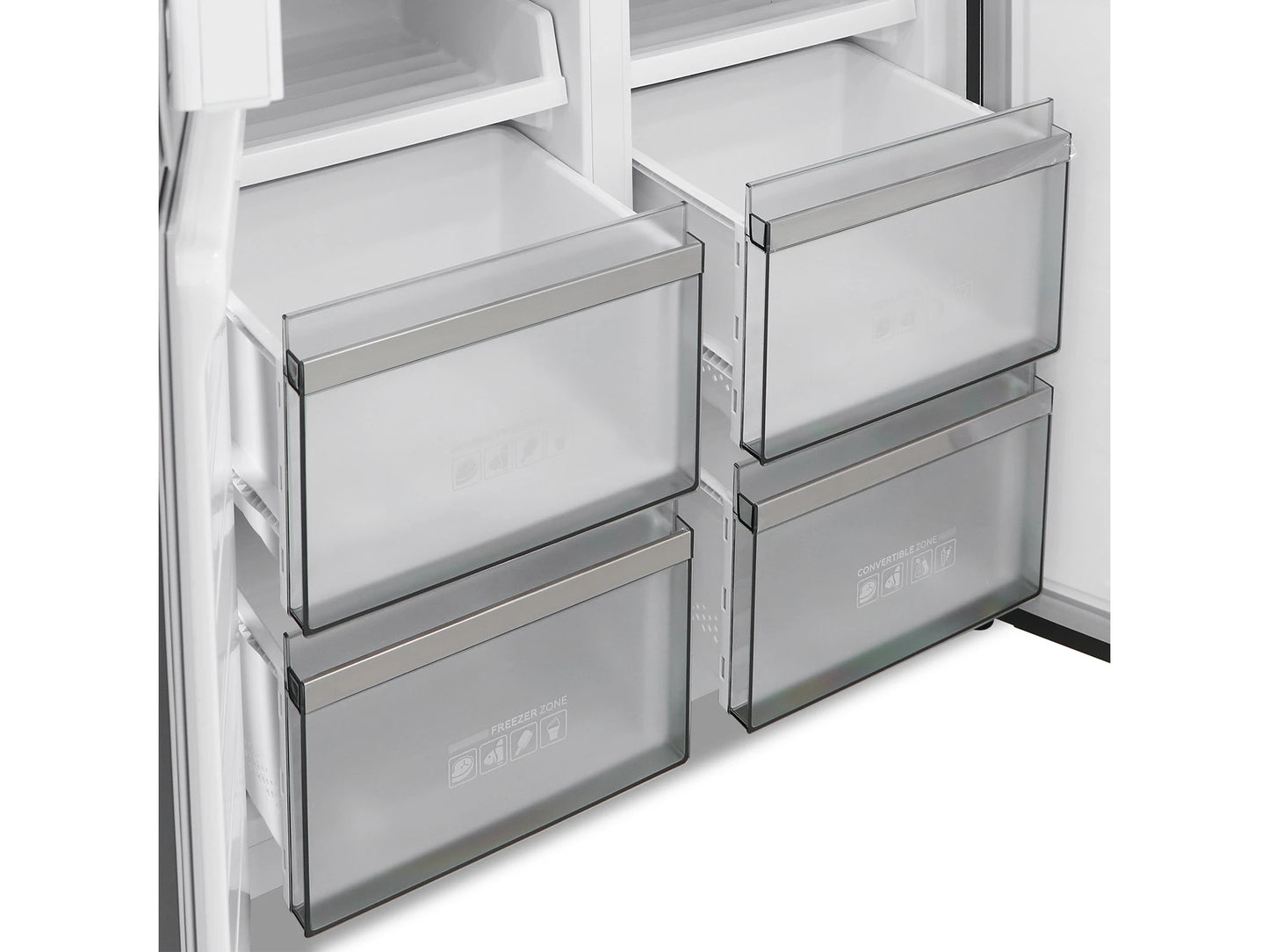 Սառնարան չորս դուռ BERG BR-N505BBGI