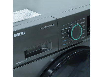 Լվացքի մեքենա BERG BWM-S712DIGR 