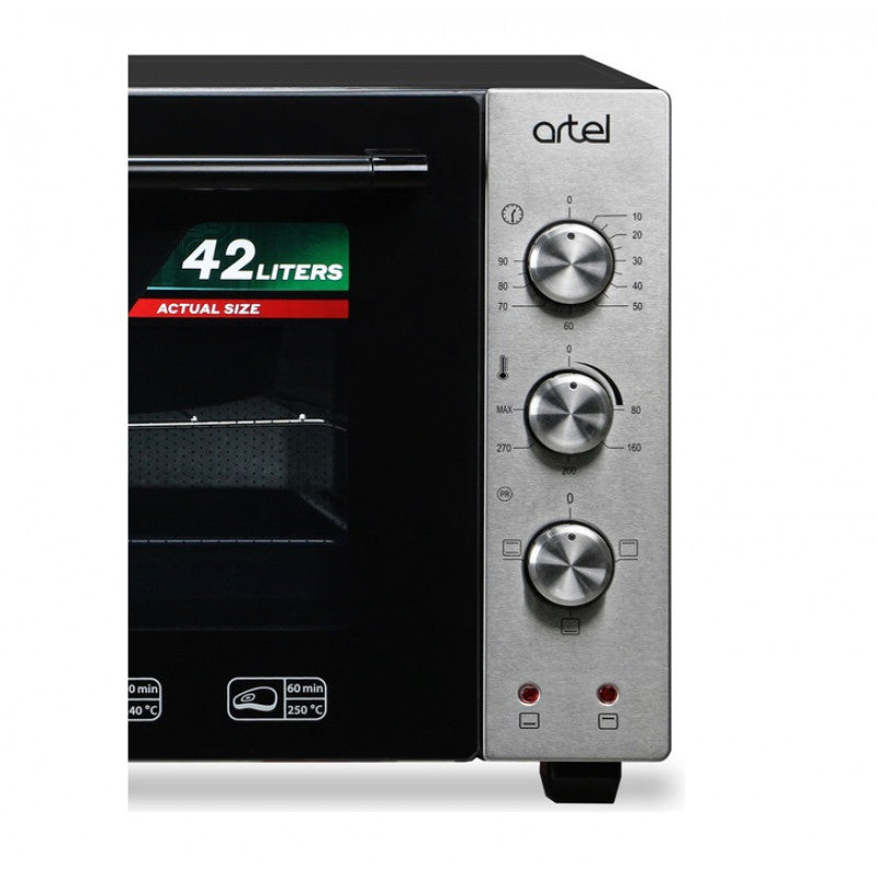 Էլեկտրական վառարան ARTEL MD 4218 E INOX BLACK BLACK