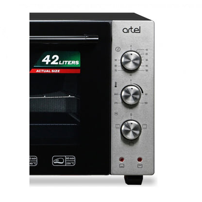 Էլեկտրական վառարան ARTEL MD 4218 E INOX BLACK BLACK