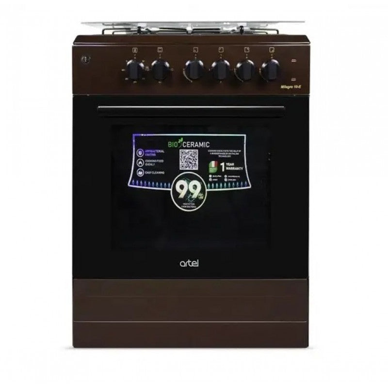 Գազօջախ ARTEL MILAGRO 10-E BROWN